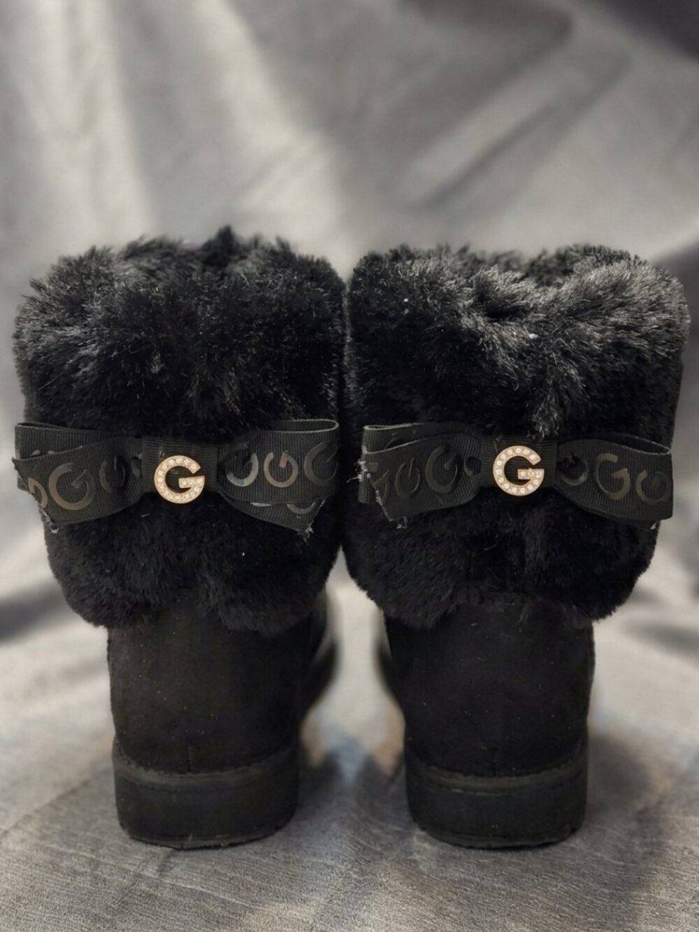 GUESS Women's Boots Denla Cold Weather Faux Fur - Picture 4 of 4
